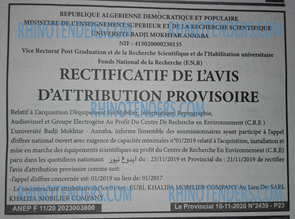 LE PROVINCIAL