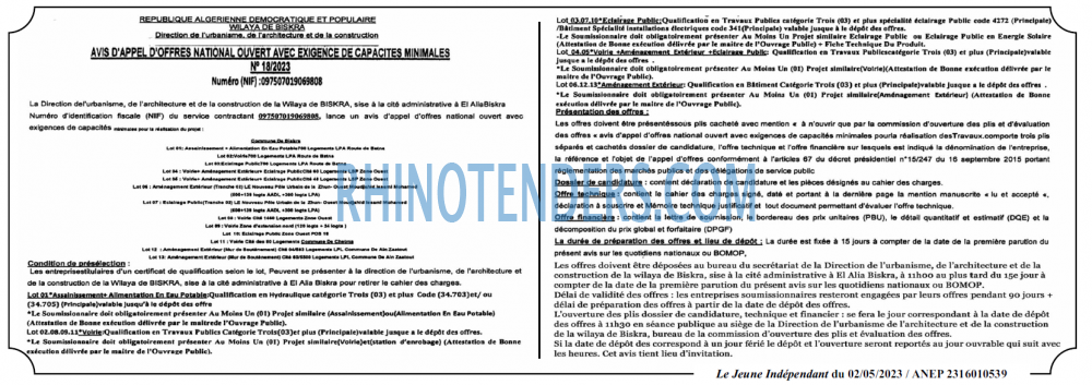 Le jeune indépendant