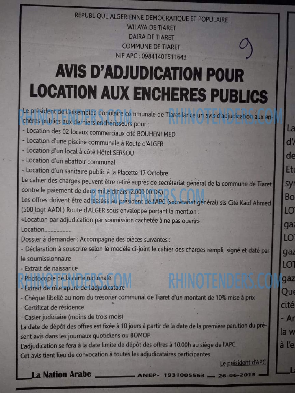 LA NATION ARABE