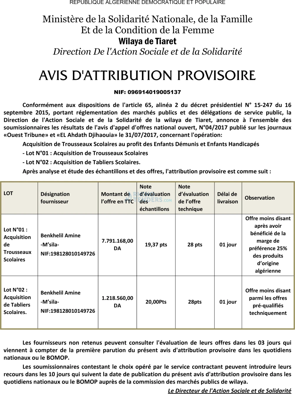 ouest TRIBUNE