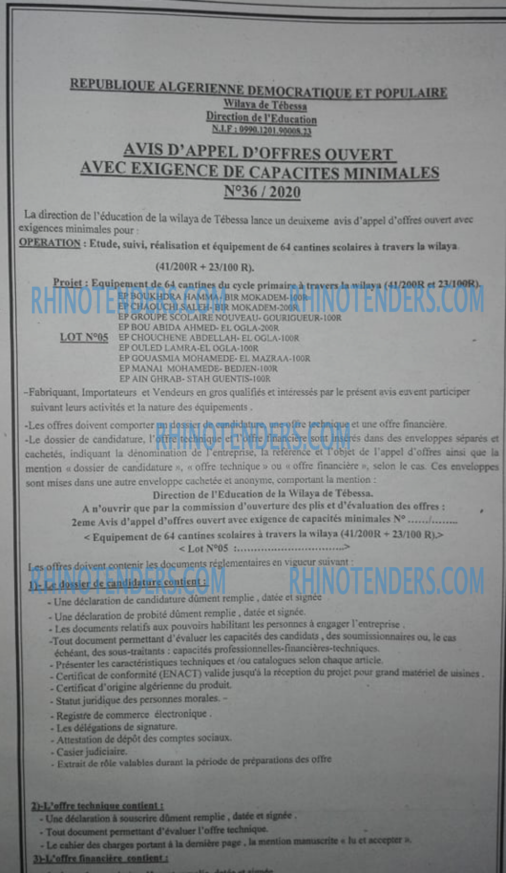 SEYBOUSSE TIMES