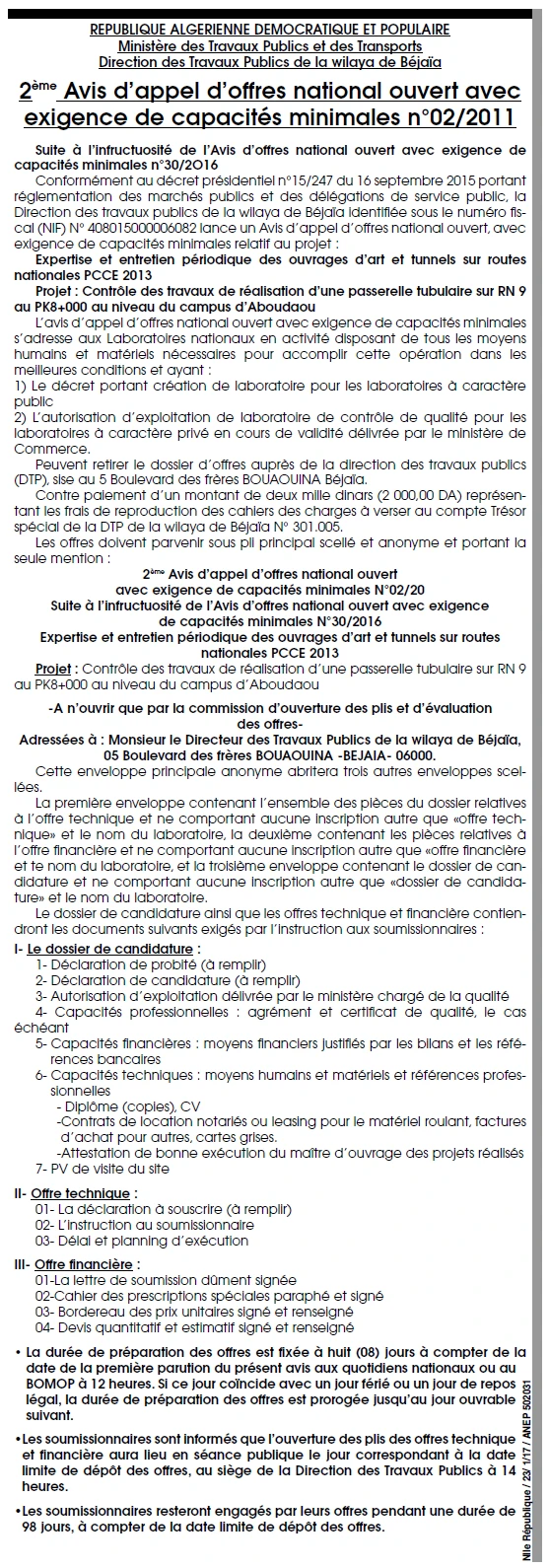 NOUVELLE REPUBLIQUE