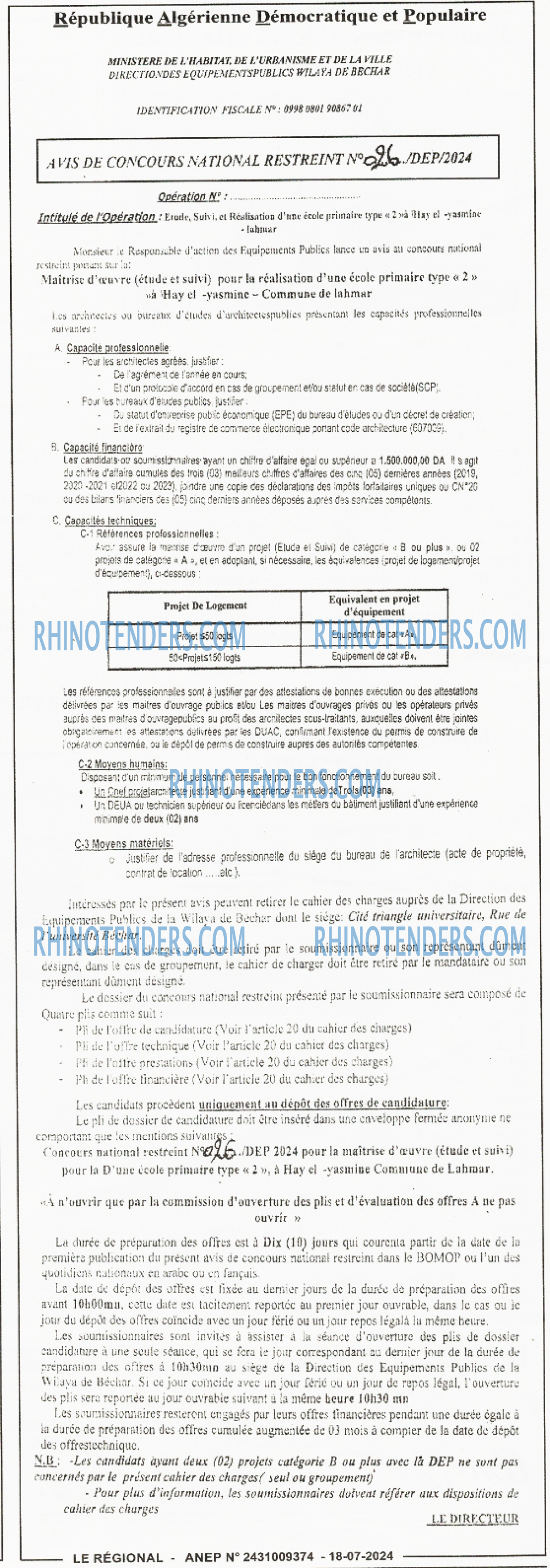 LE REGIONAL