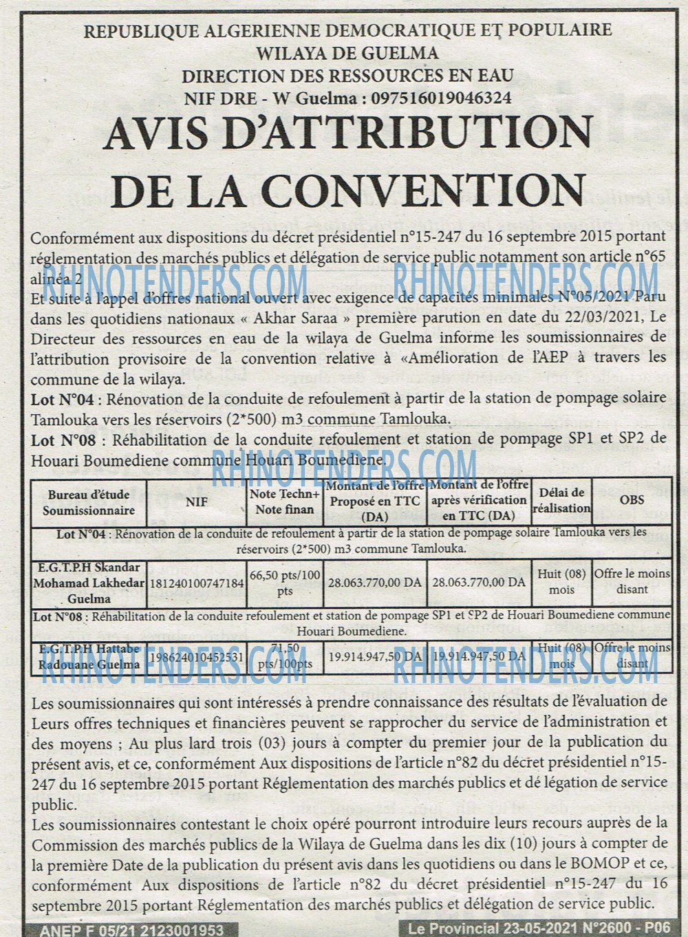 LE PROVINCIAL