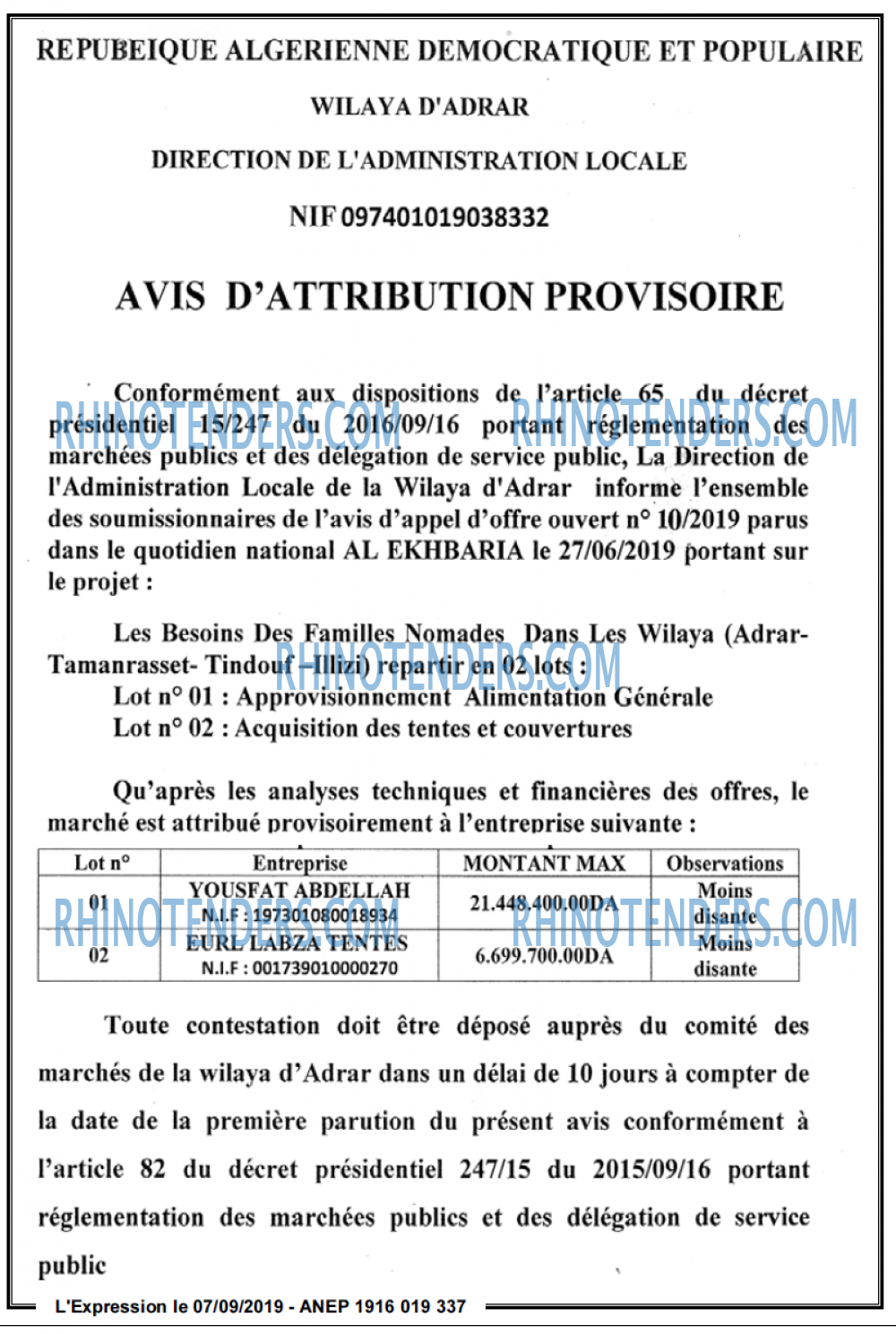 L'EXPRESSION