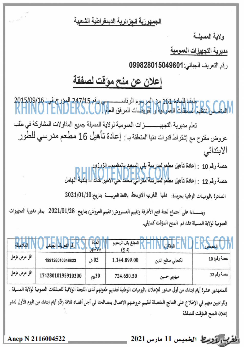 المغرب الاوسط