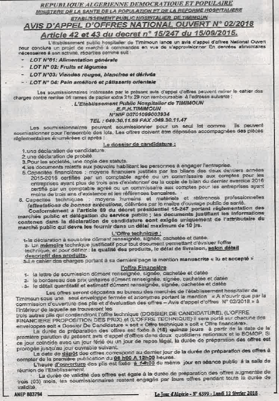 Le Jour d'Algérie