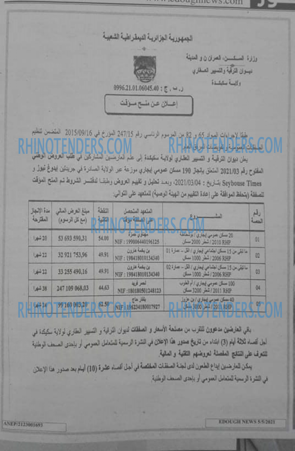 Edough News