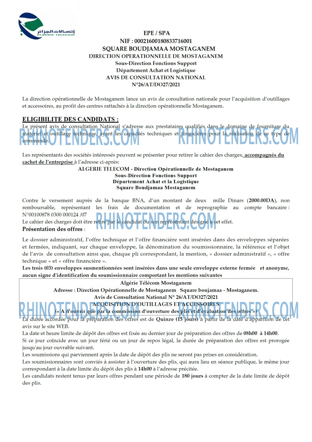 Algérie Télécom