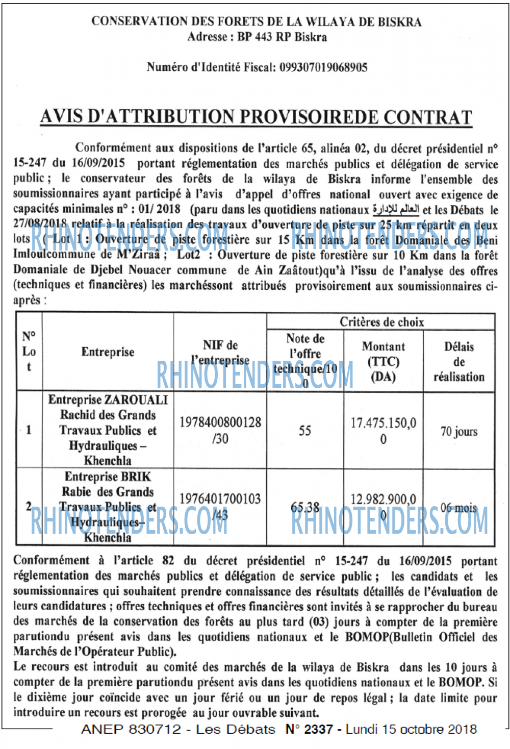 Les Debats