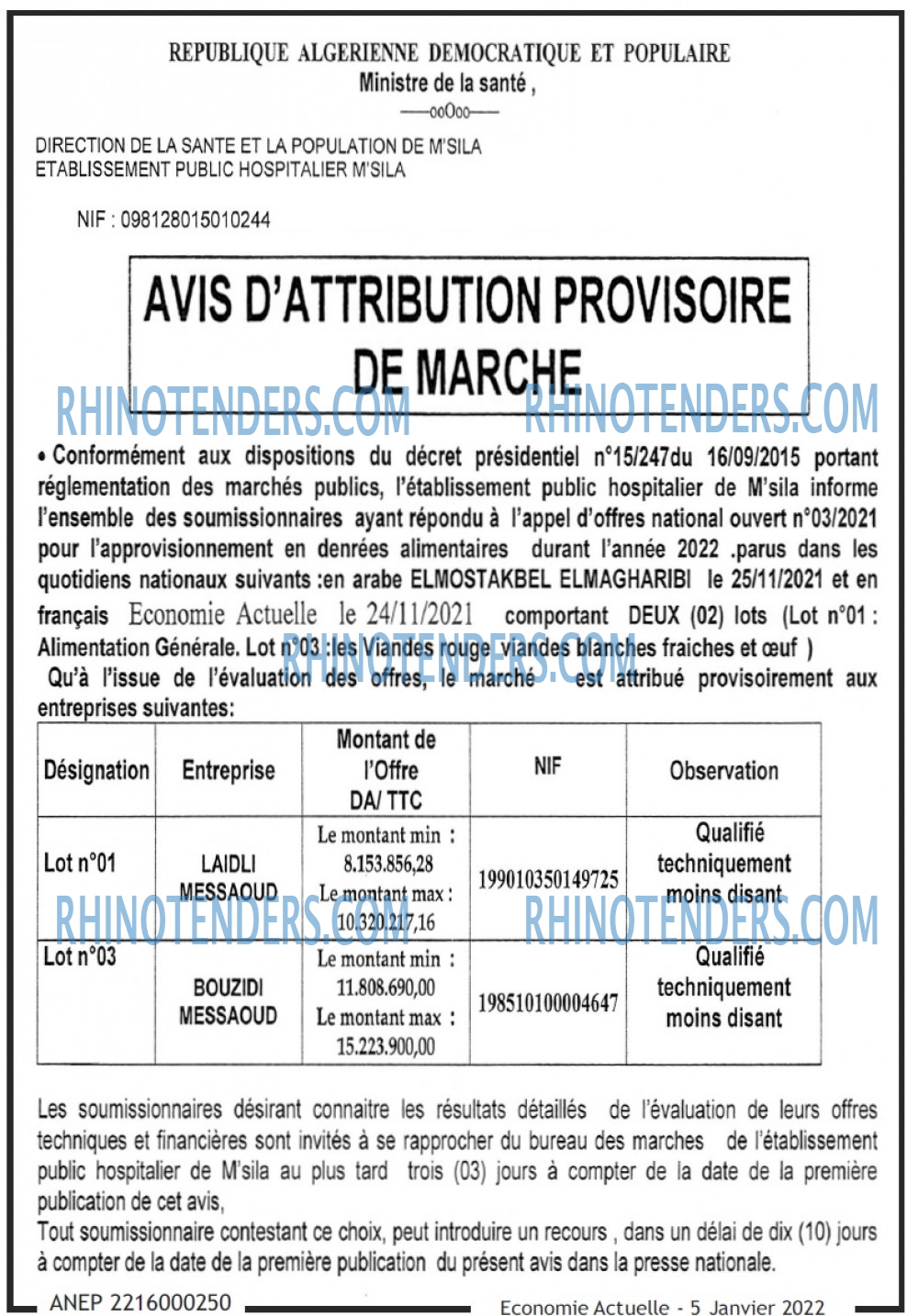Economie Actuelle
