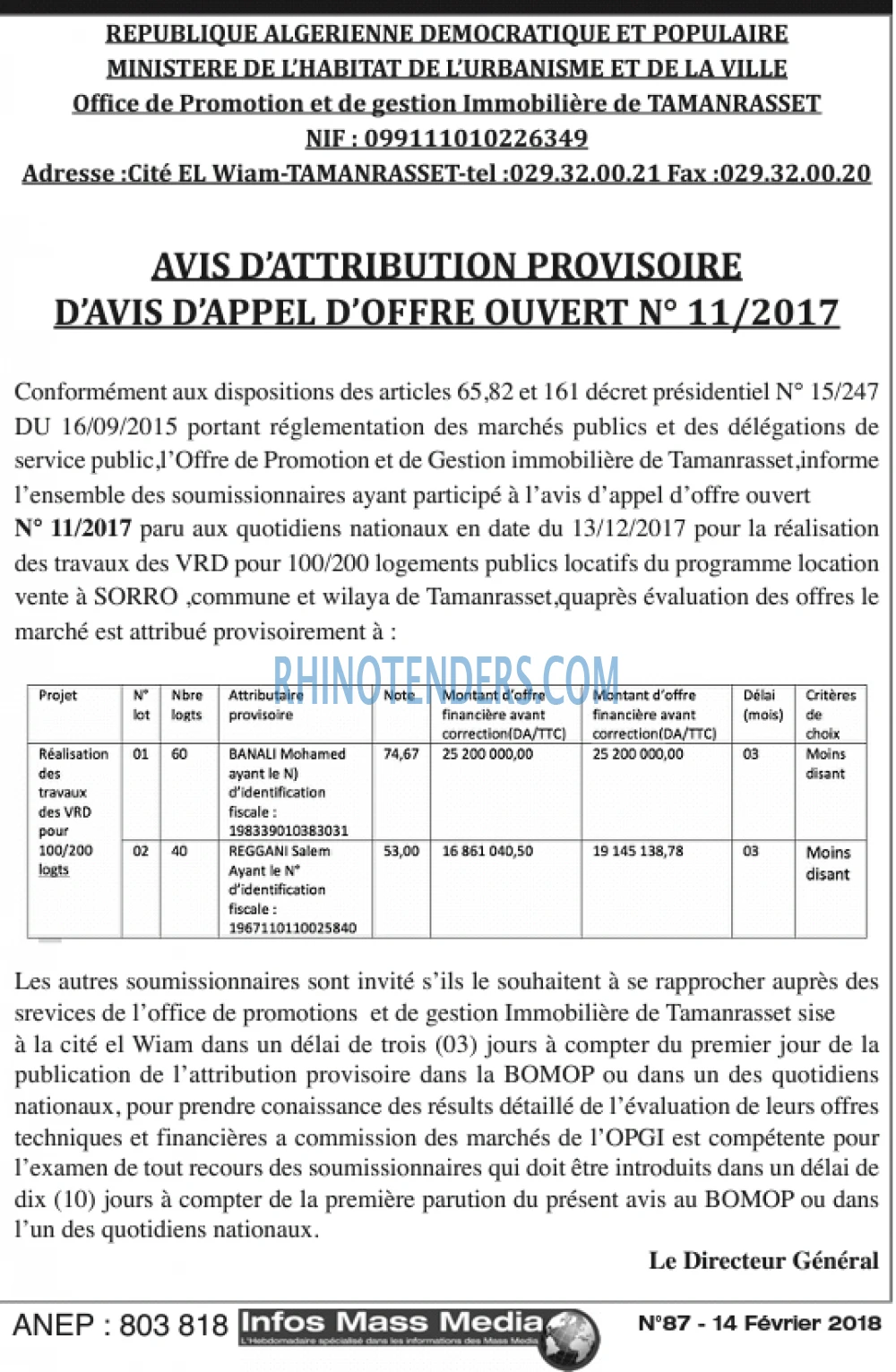 Infos Mass Media