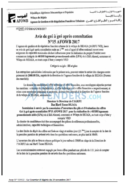 Le Courrier d'Algerie