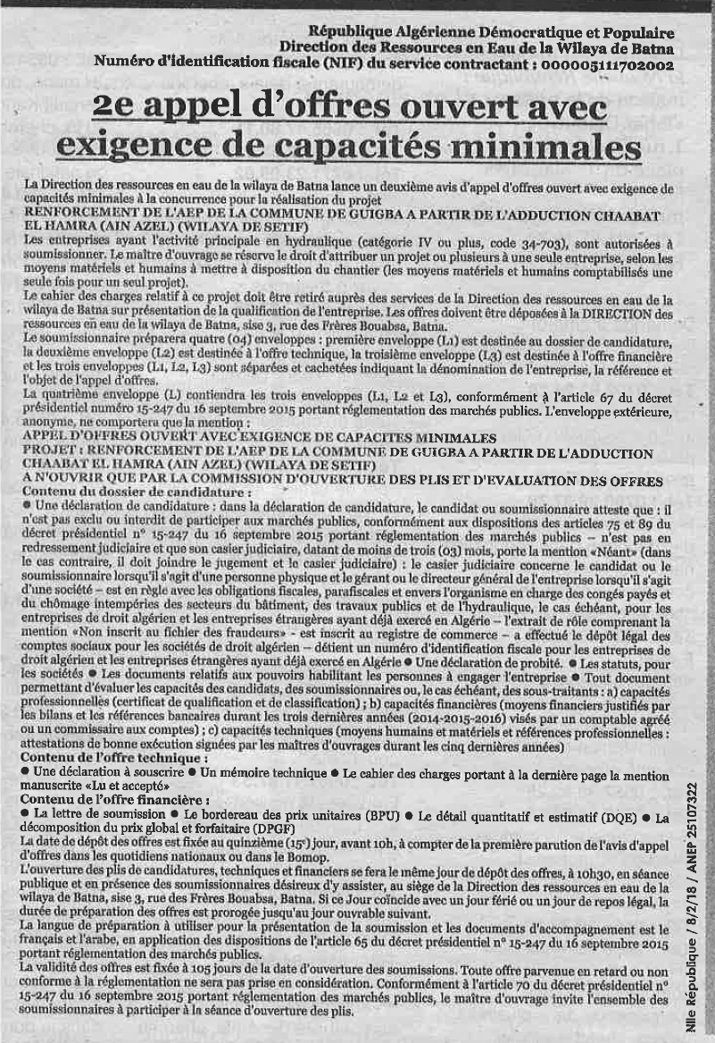 NOUVELLE REPUBLIQUE