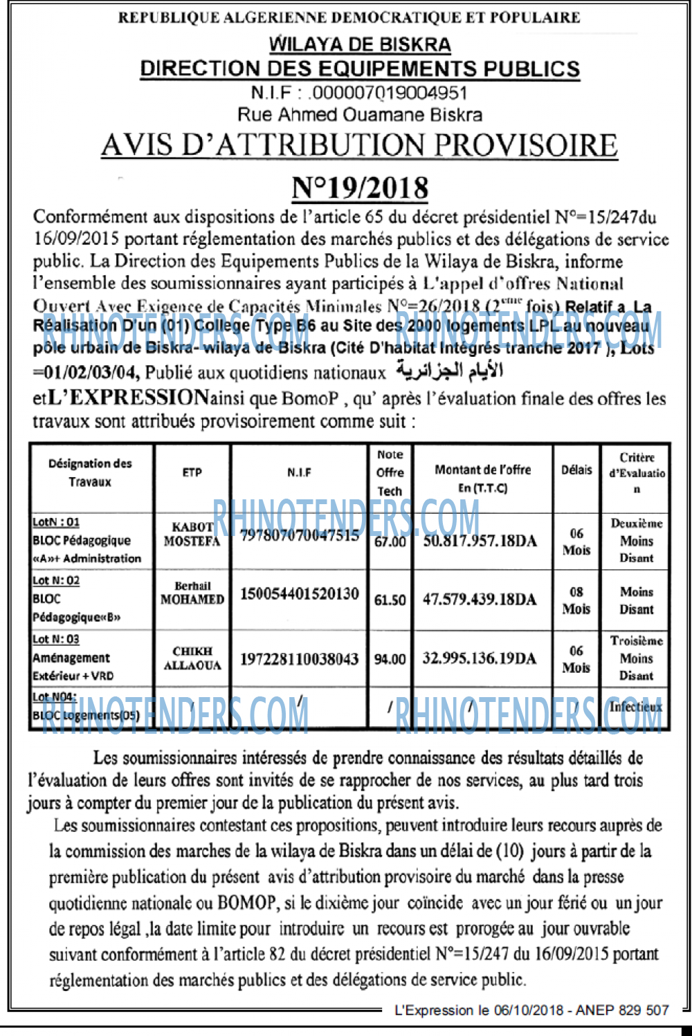 L'EXPRESSION