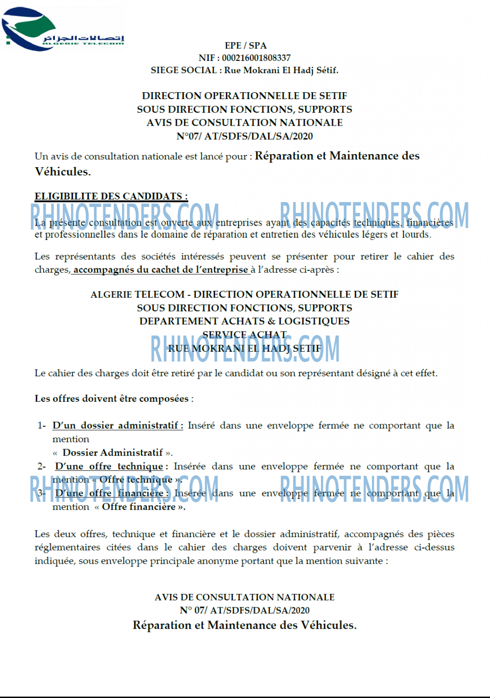 Algérie Télécom