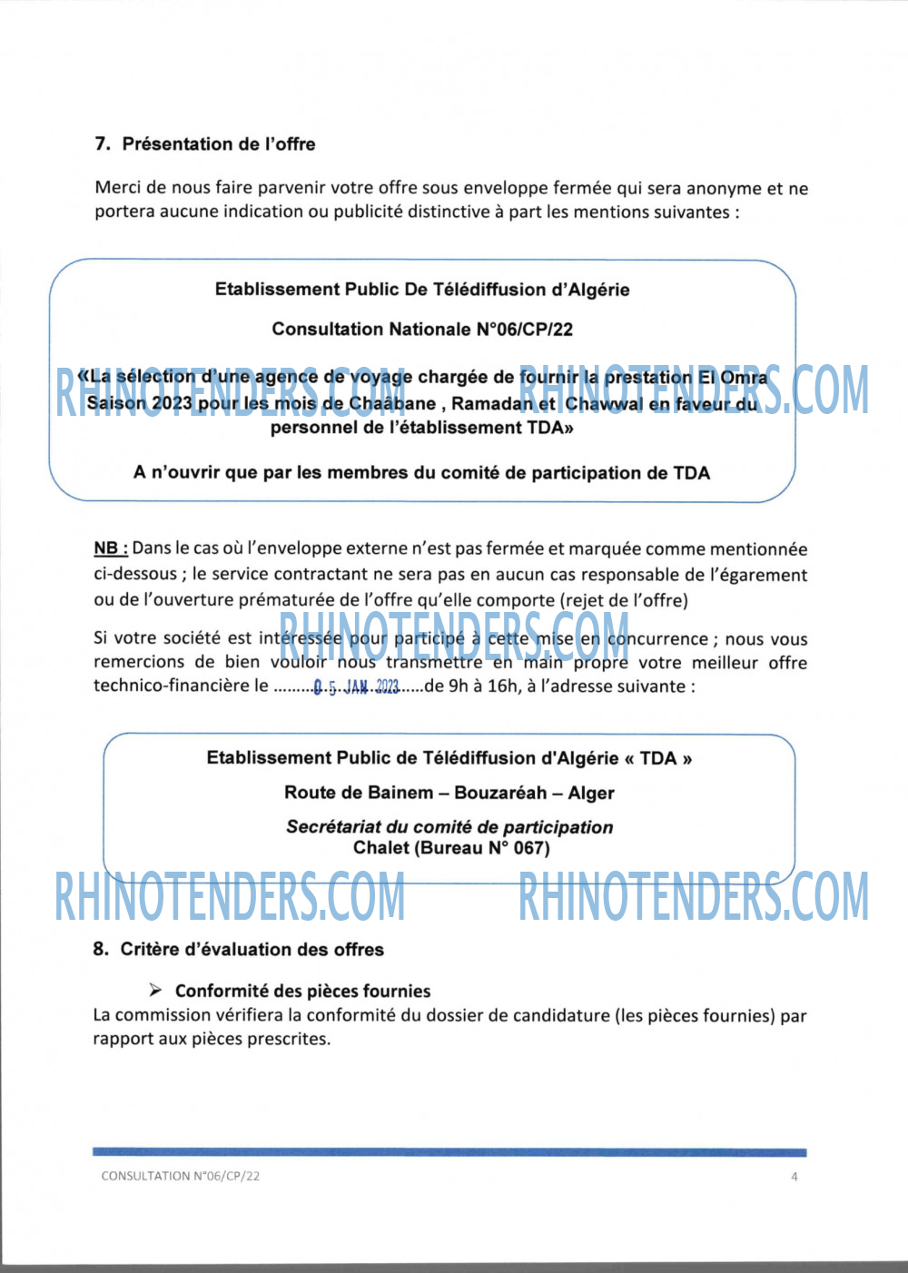 TDA - Télédiffusion d'Algérie