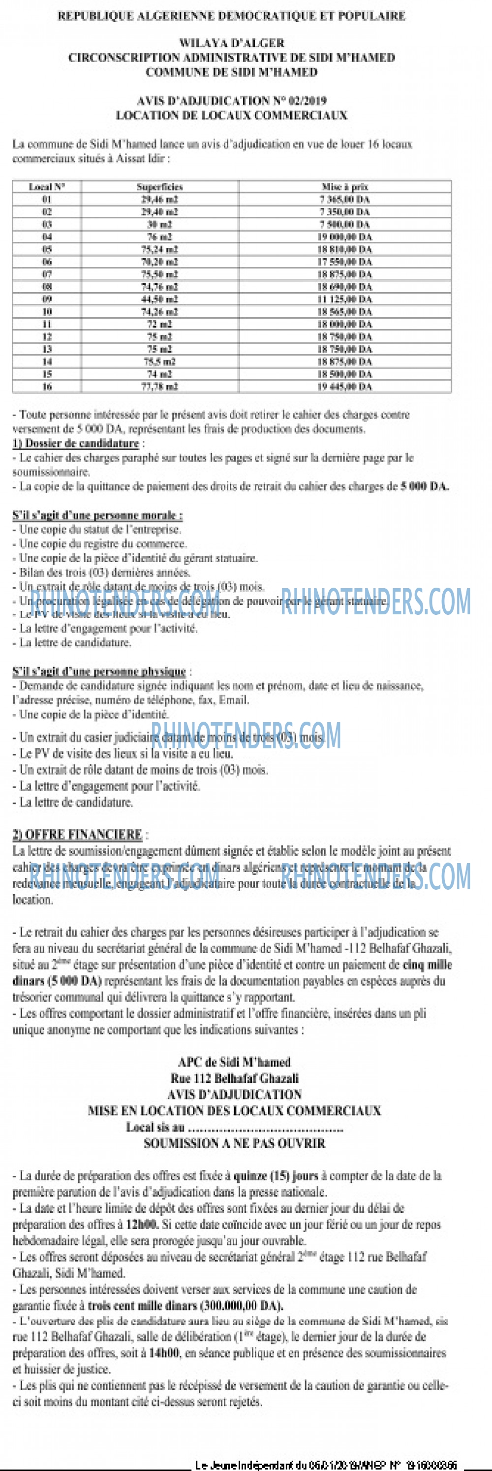 Le jeune indépendant