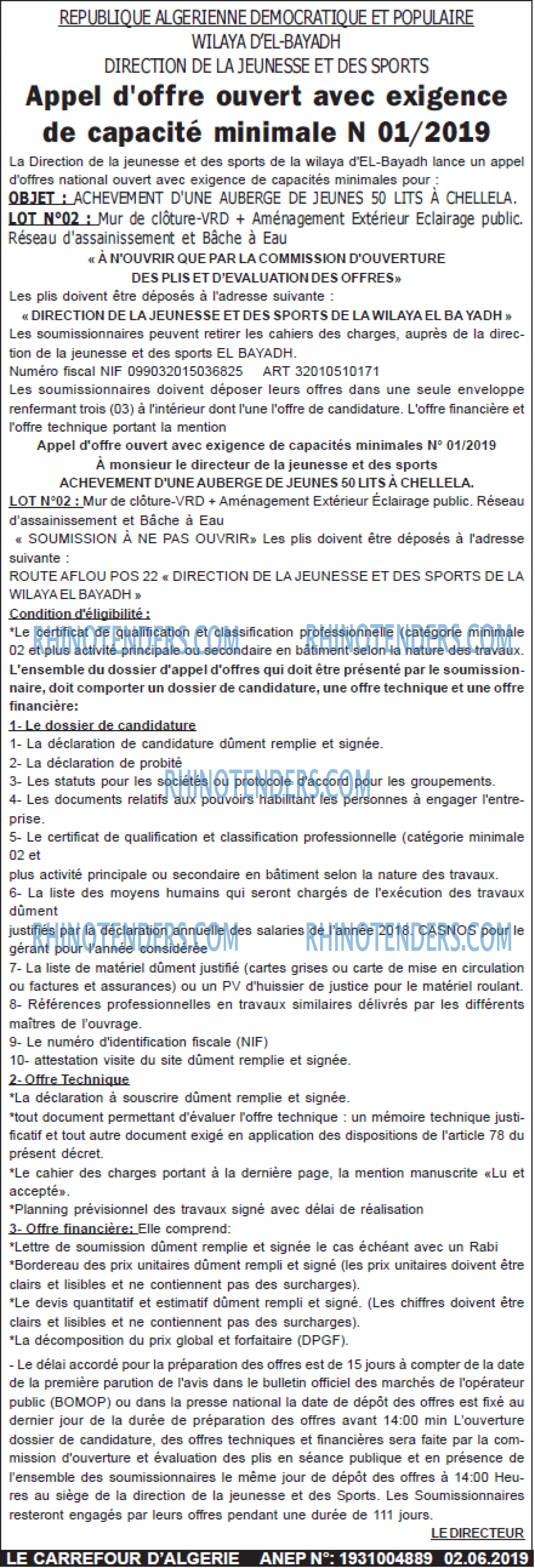 Le Carrefour d'Algérie