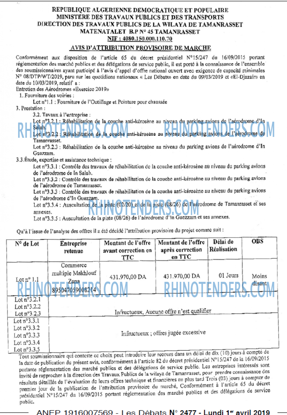 Les Debats