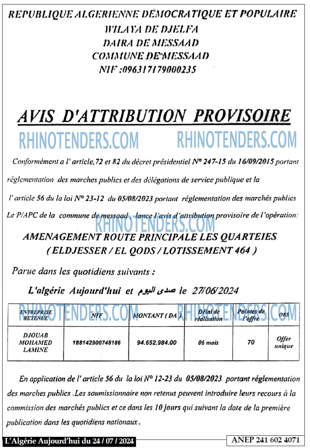 Aujourd'hui