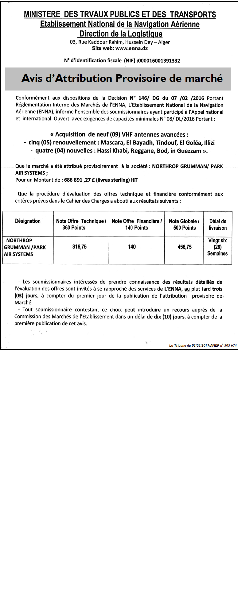 La Tribune