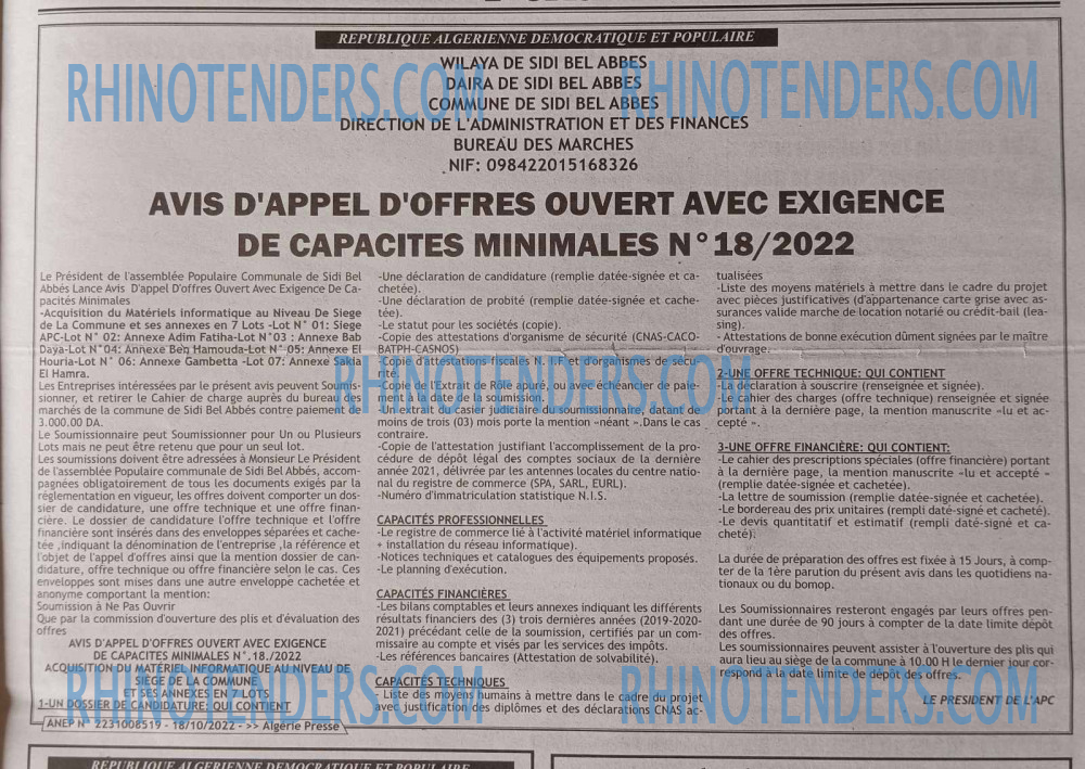 ALGERIE PRESSE
