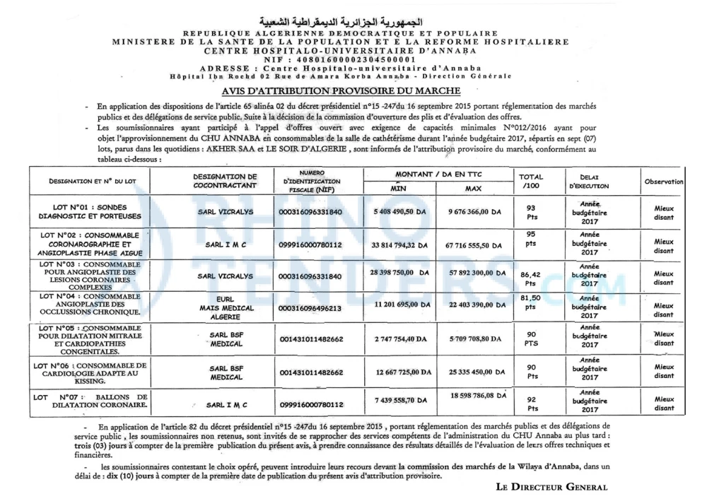 LE SOIR D'ALGERIE