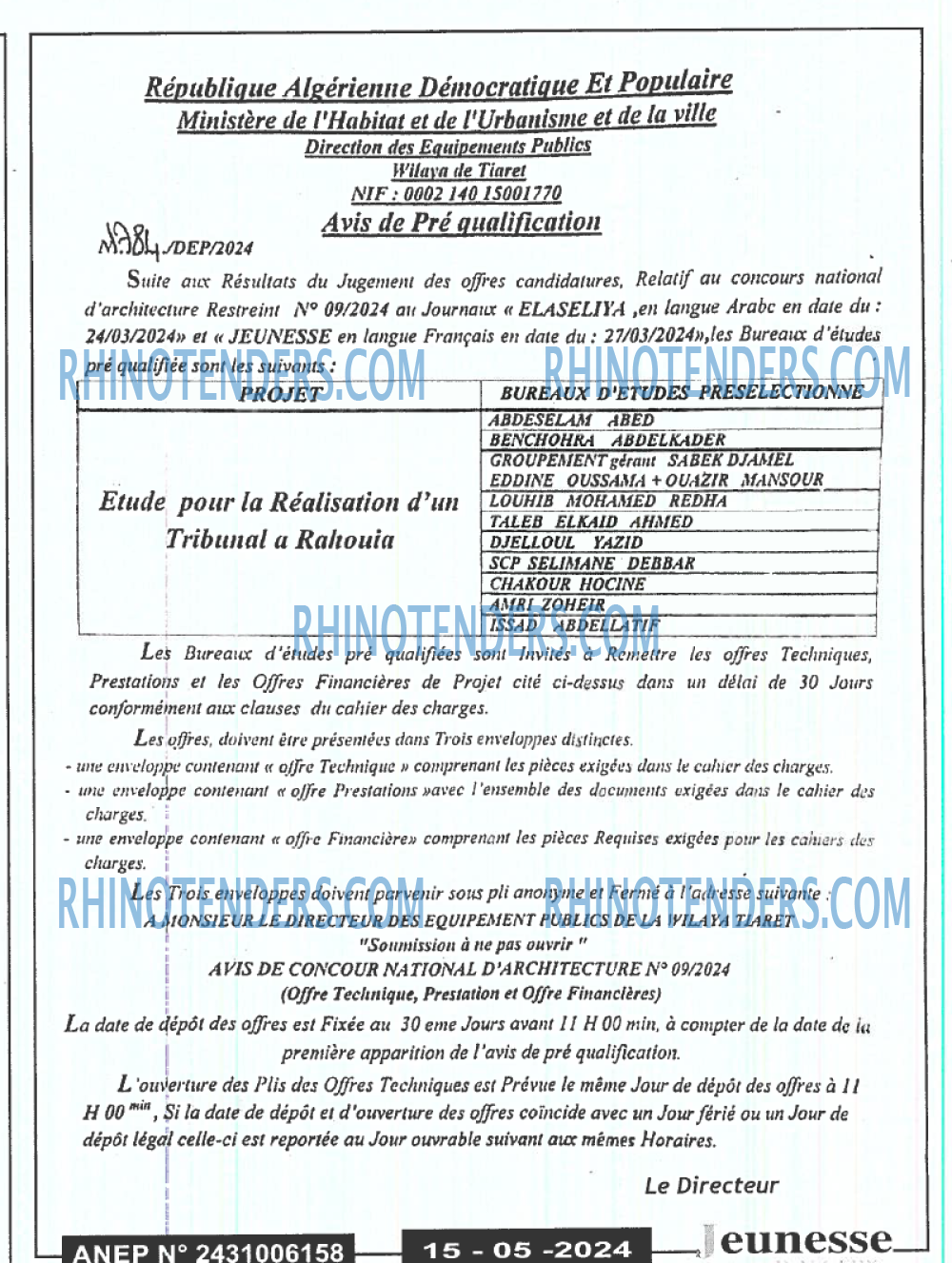 Jeunesse d'Algerie