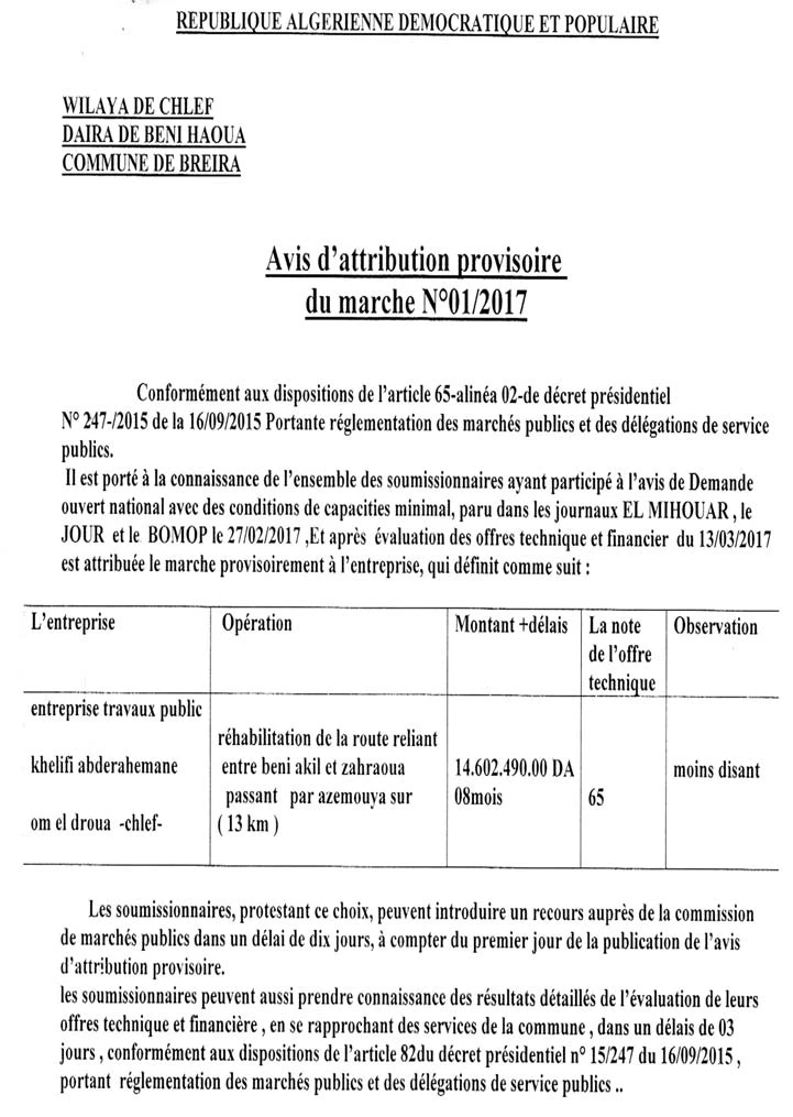 Le Jour d'Algérie