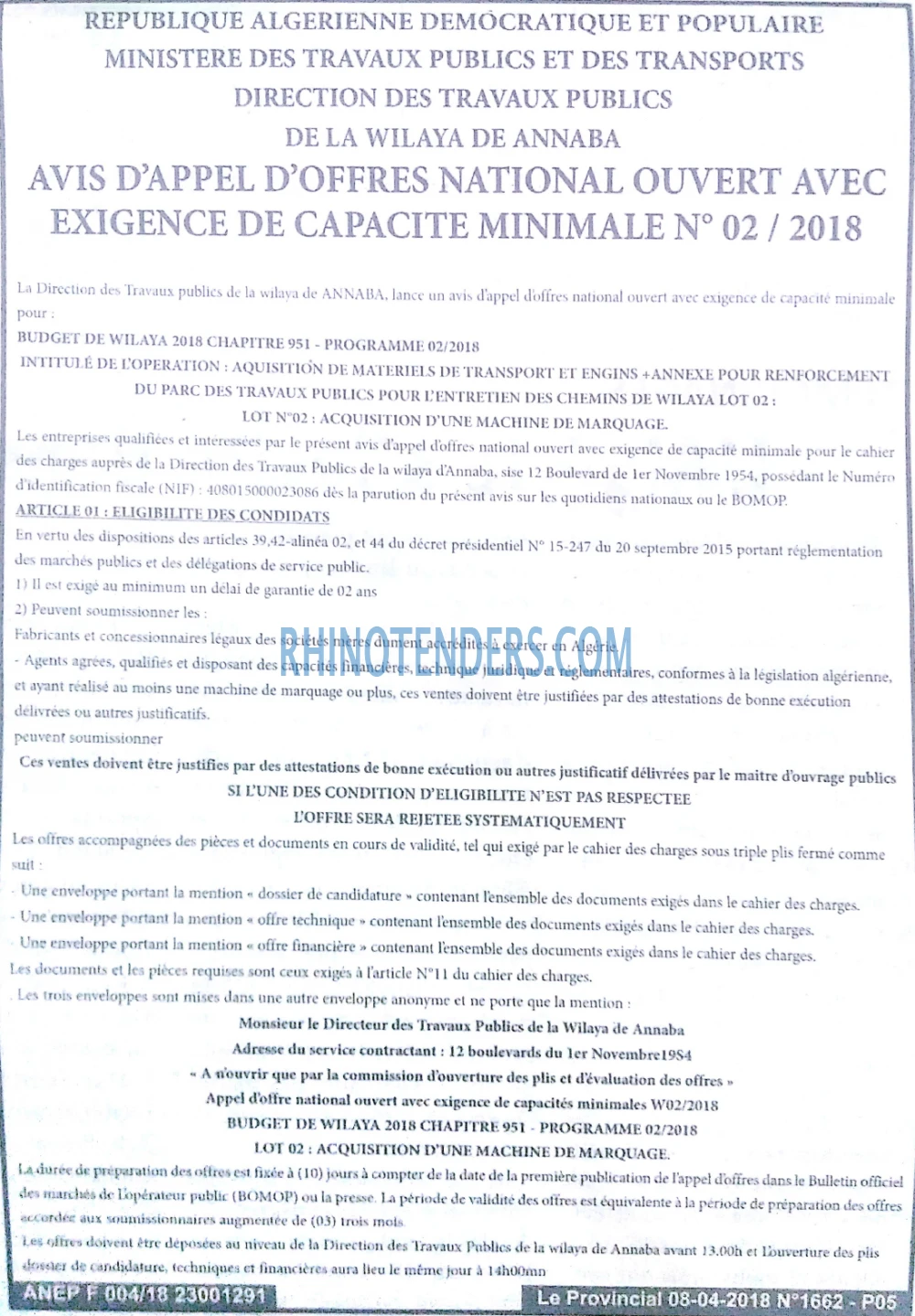 LE PROVINCIAL