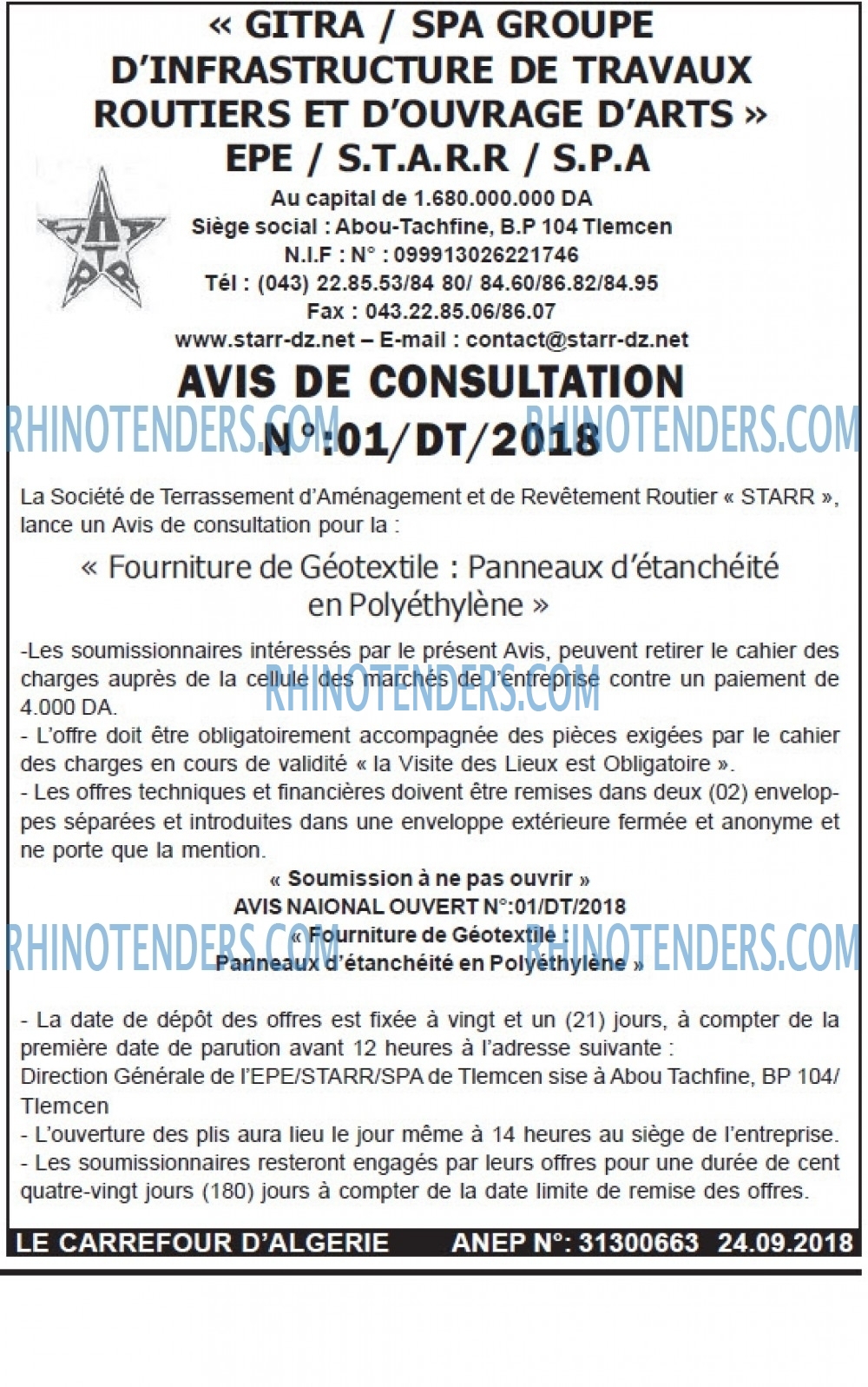 Le Carrefour d'Algérie