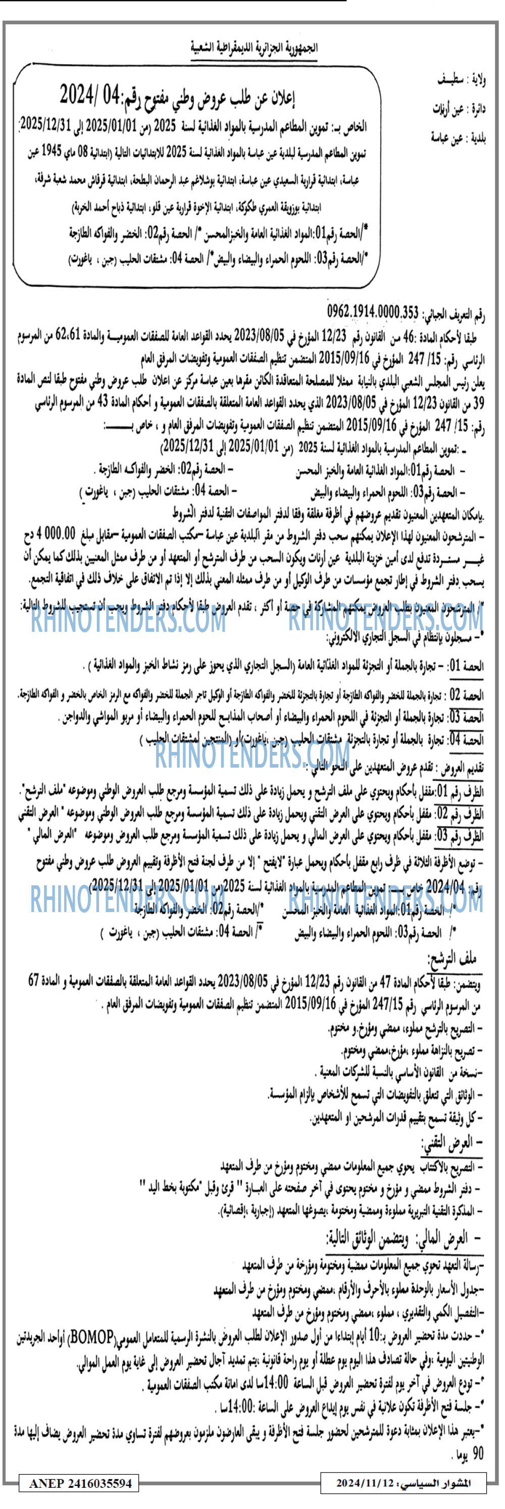 المشوار السياسي