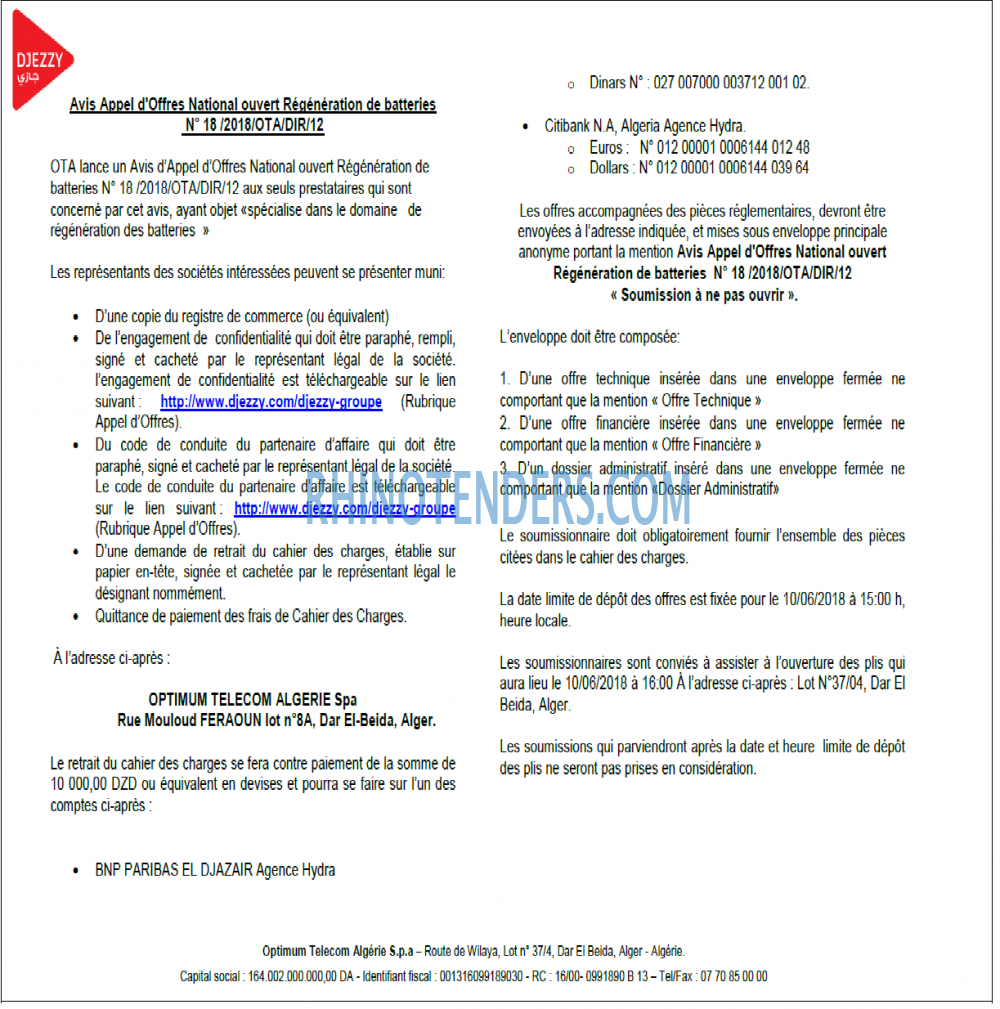 Optimum Telecom Algerie
