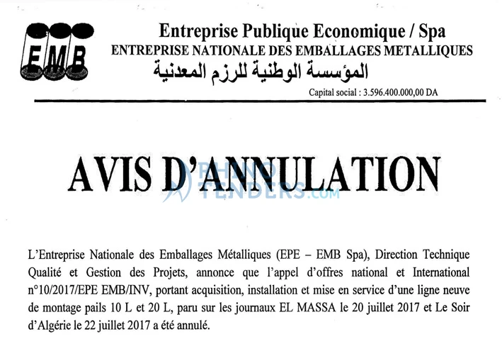 LE SOIR D'ALGERIE