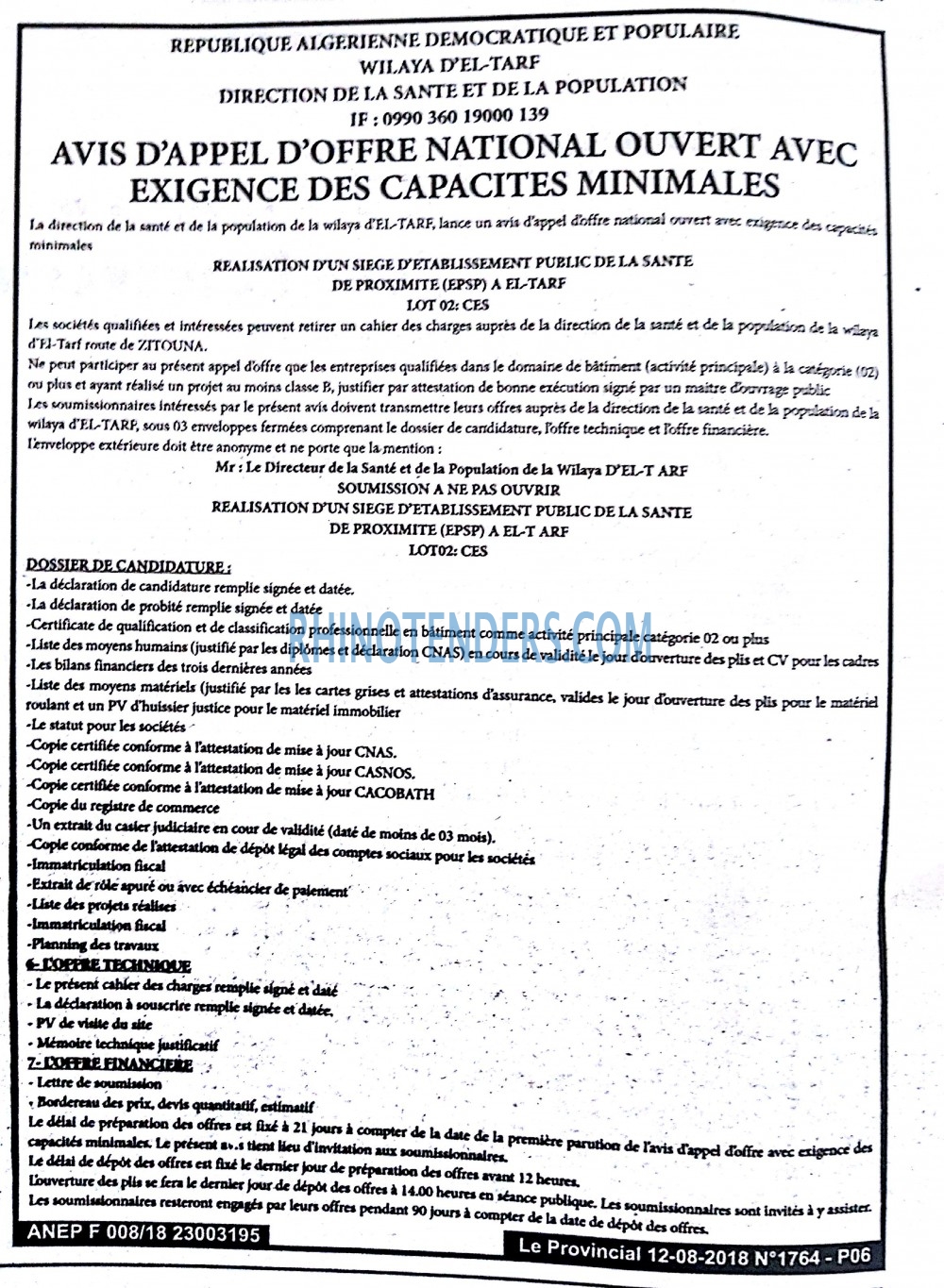 LE PROVINCIAL