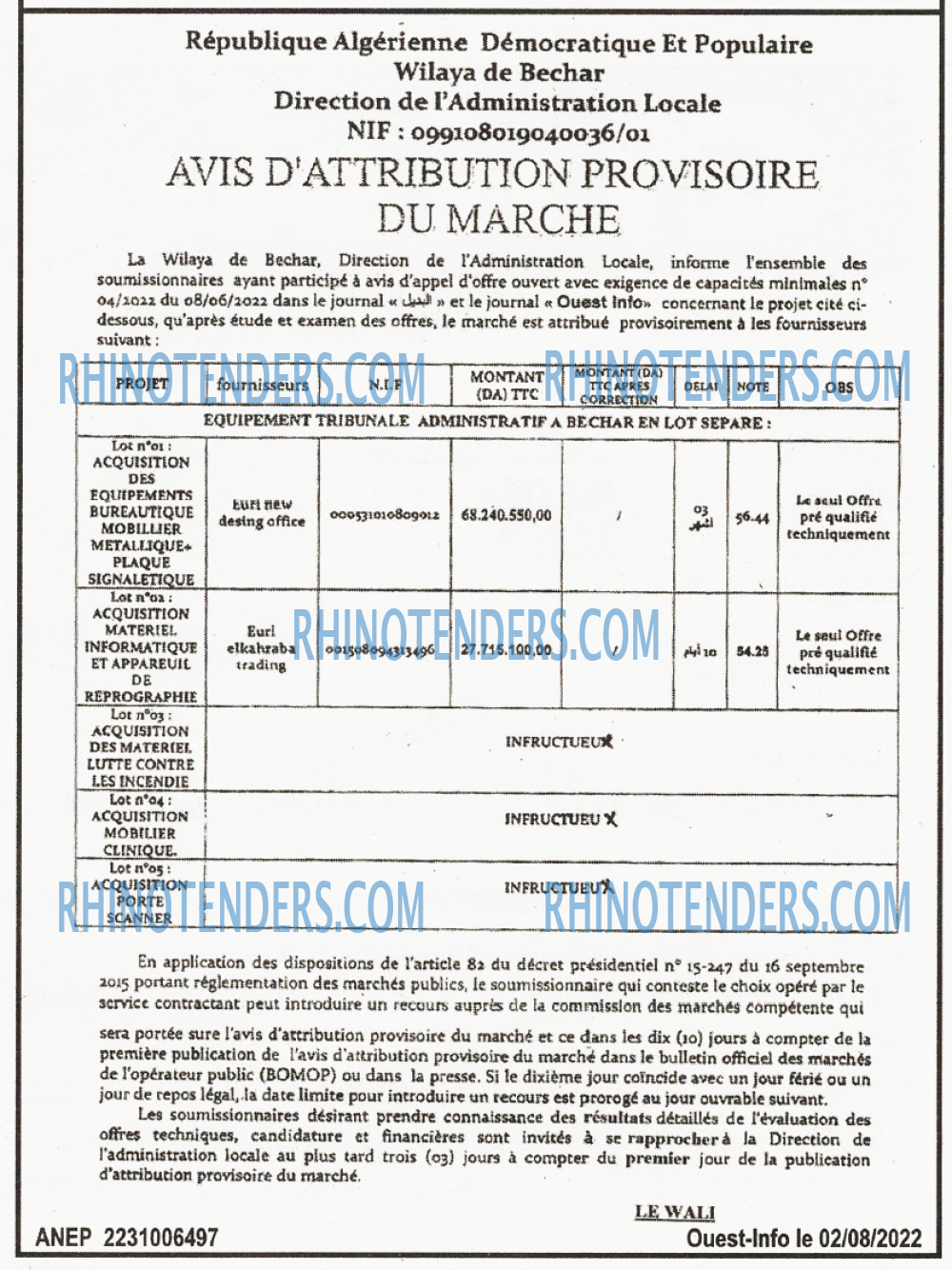 OUEST INFO