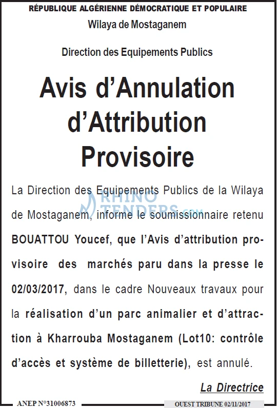 ouest TRIBUNE