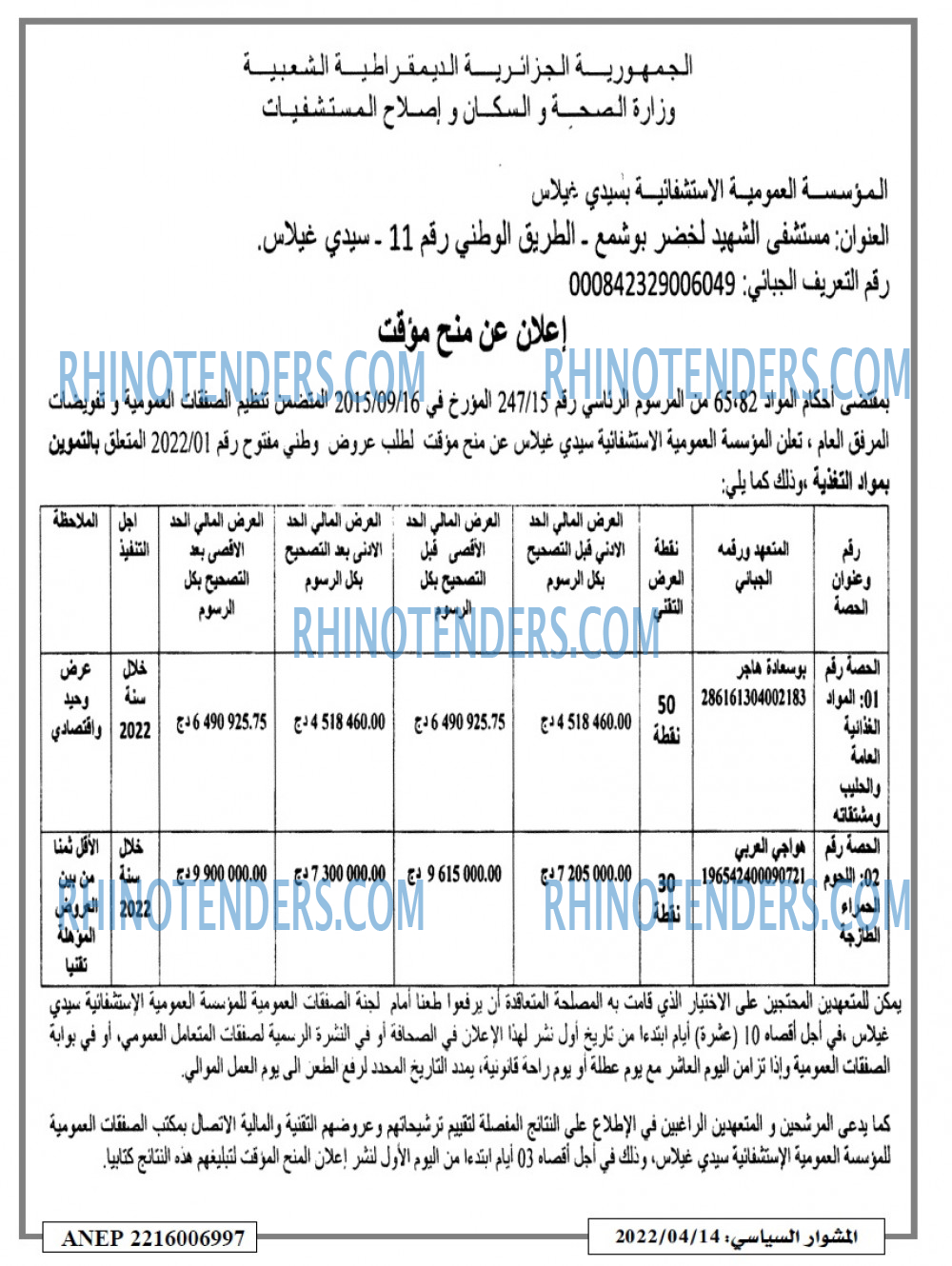 المشوار السياسي
