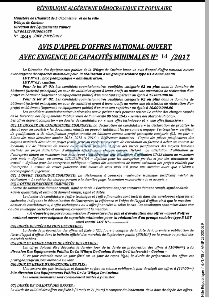 NOUVELLE REPUBLIQUE