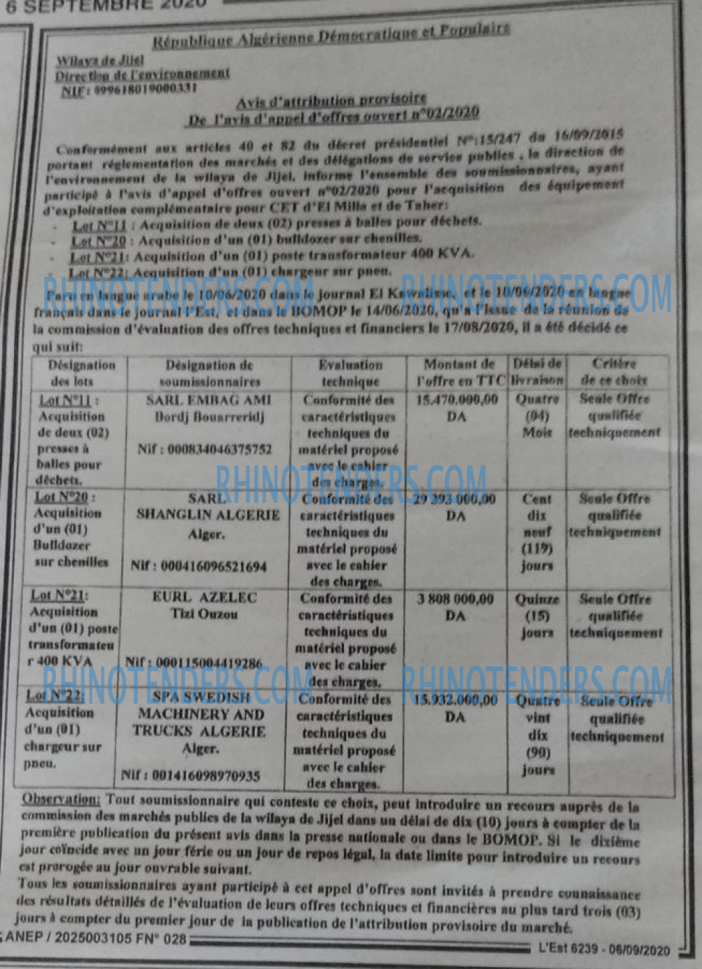 Autres