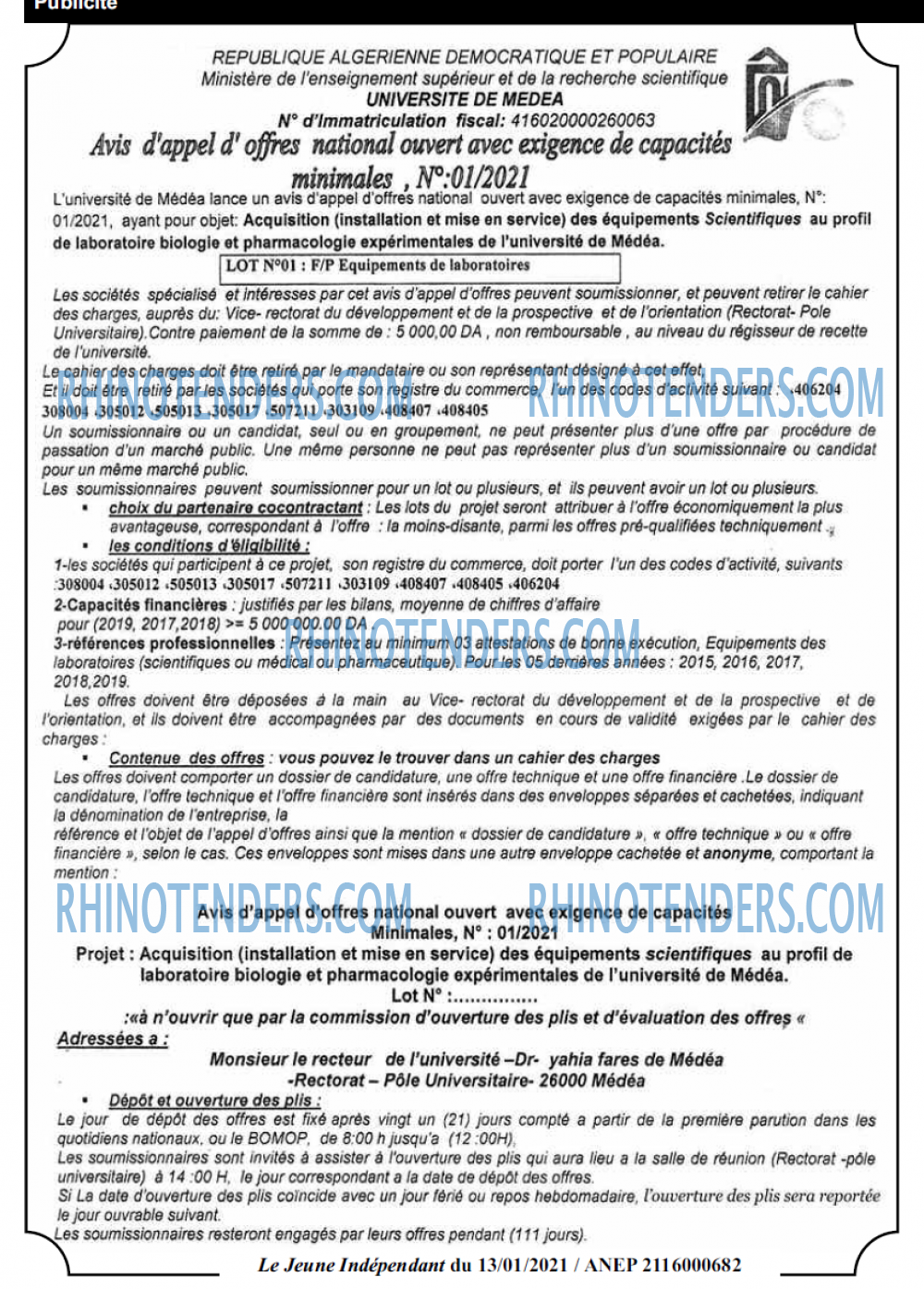 Jeune Independant
