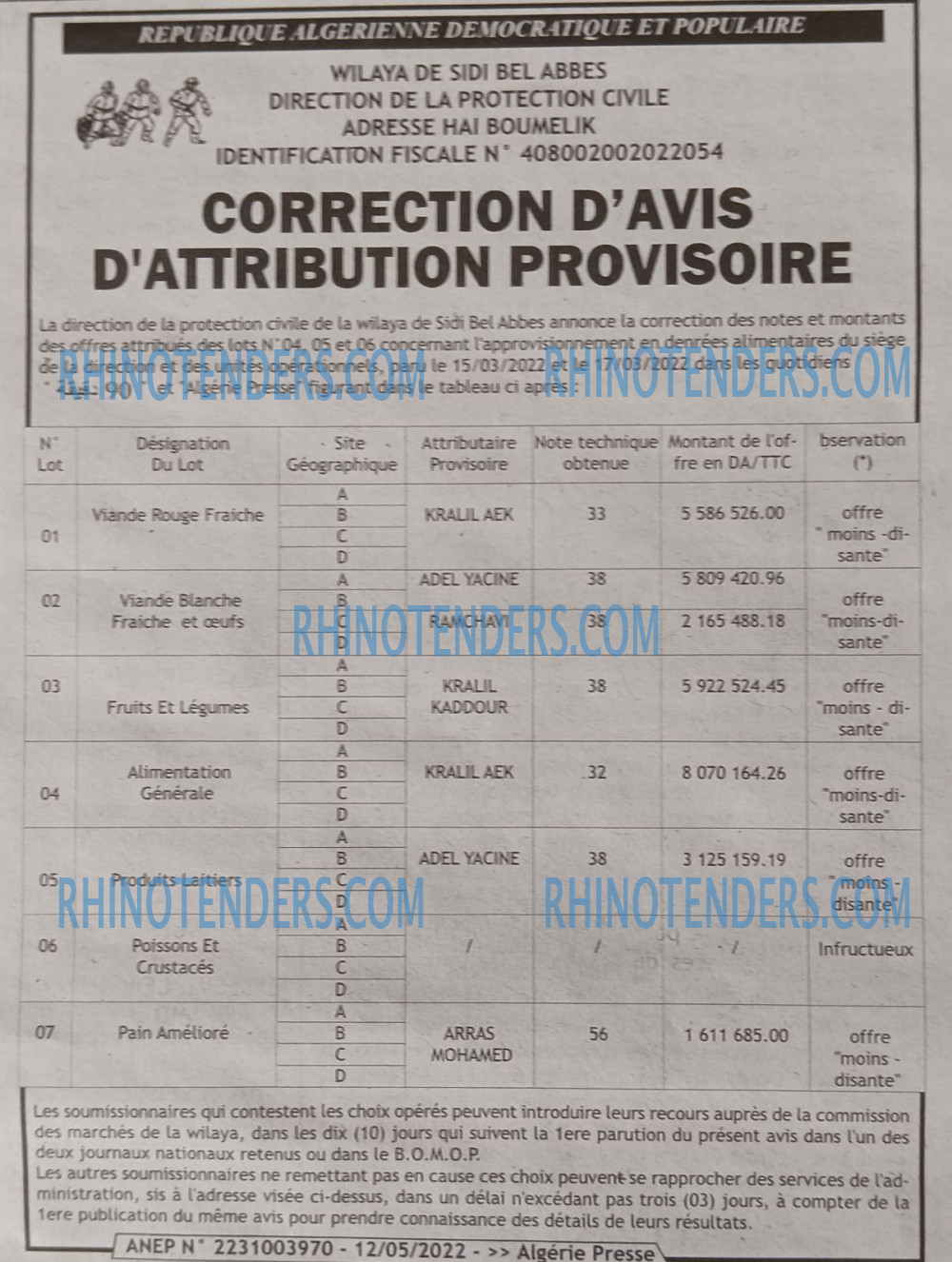 ALGERIE PRESSE