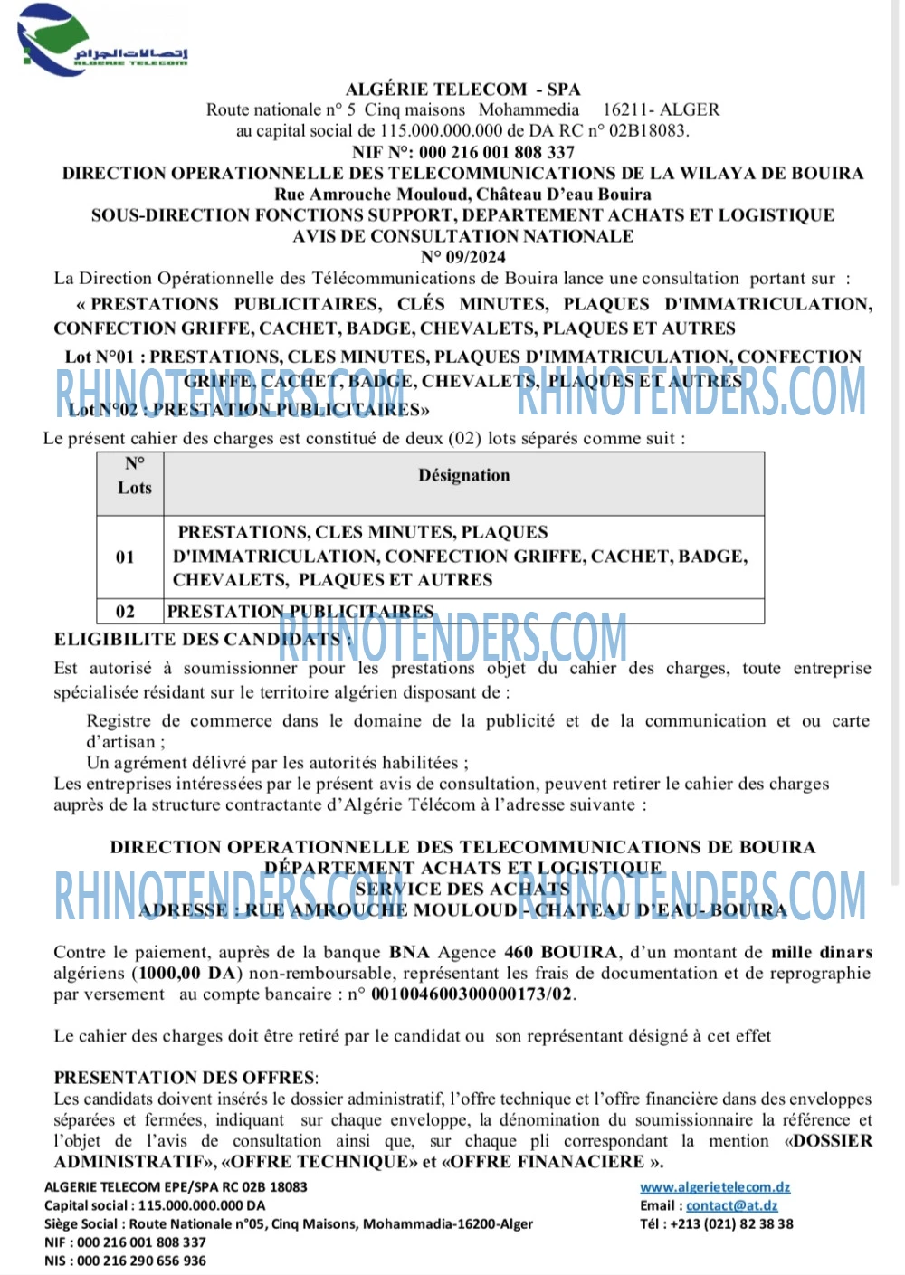 Algérie Télécom