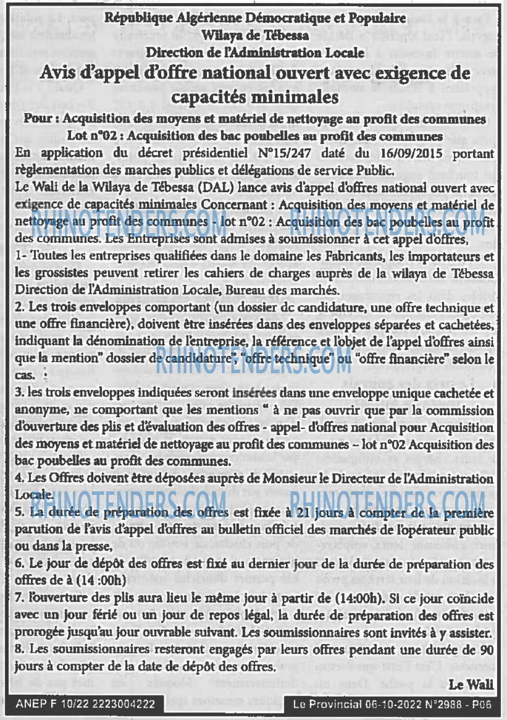LE PROVINCIAL