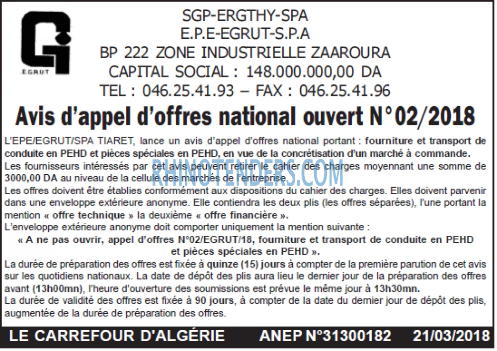 Le Carrefour d'Algérie