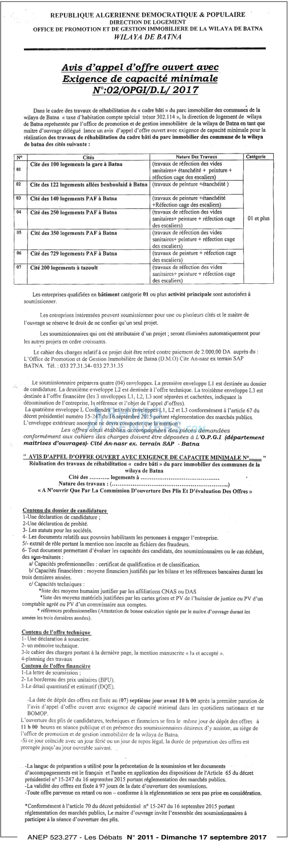 Les Debats