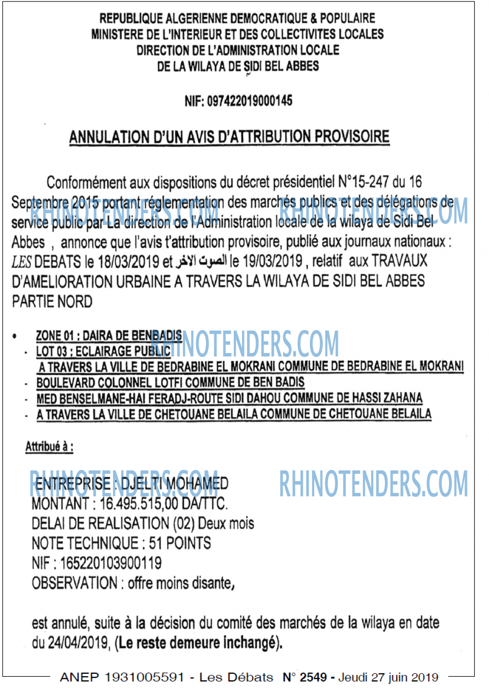 Les Debats