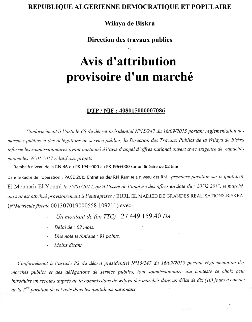 La Tribune