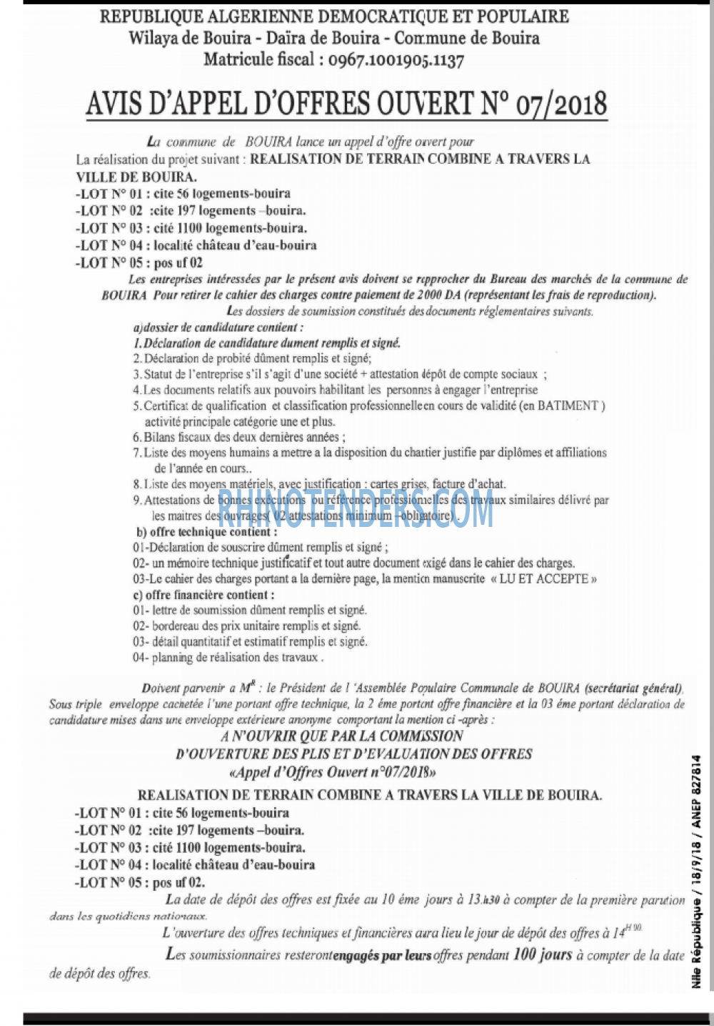 NOUVELLE REPUBLIQUE